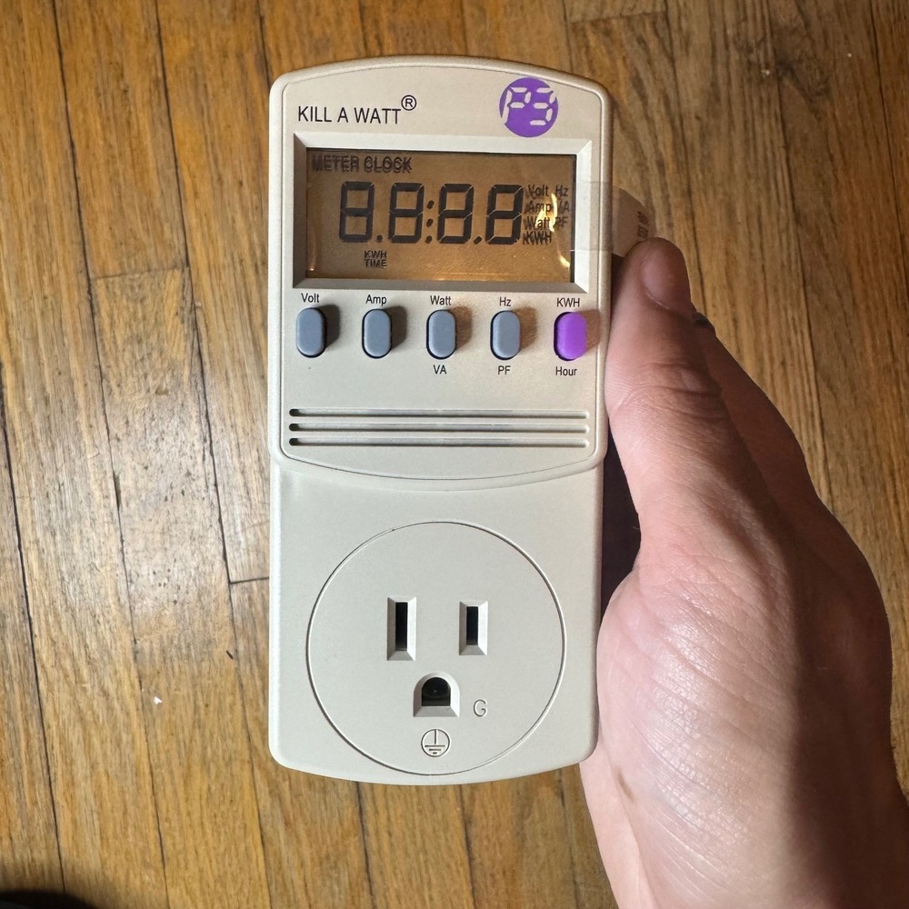 P3 International Kill A Watt P4400 Electricity Usage Monitor Meter 15A 120V